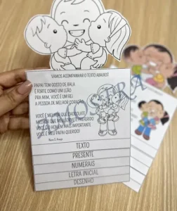 Amostra do material 14- Flipbook Dia dos Pais