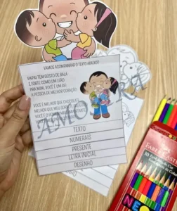 Amostra do material 14- Flipbook Dia dos Pais
