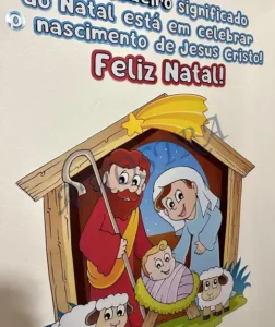 Amostra do material 14- Painel de Natal (Cristão)