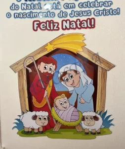 Amostra do material 14- Painel de Natal (Cristão)