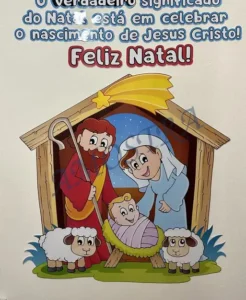 Amostra do material 14- Painel de Natal (Cristão)