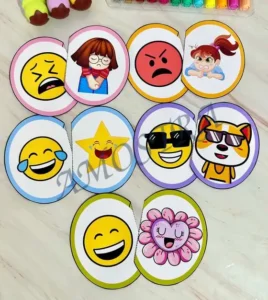 Amostra do material 14- Quebra-cabeça das Emoções