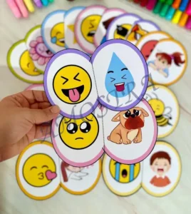 Amostra do material 14- Quebra-cabeça das Emoções