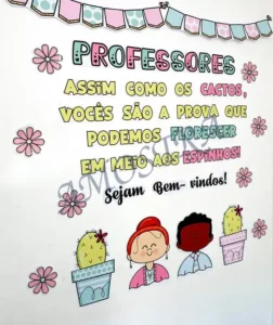 Amostra do material 14- Retorno dos Professores
