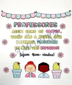 Amostra do material 14- Retorno dos Professores