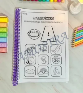 Amostra do material 14- Vogais fônicas