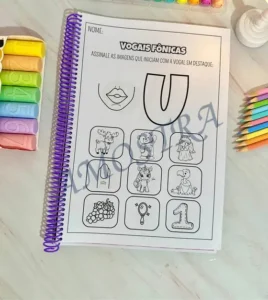 Amostra do material 14- Vogais fônicas