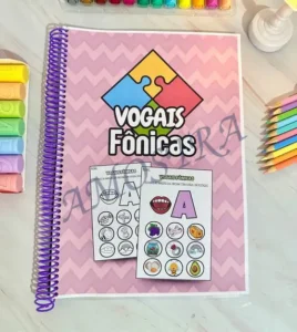 Amostra do material 14- Vogais fônicas