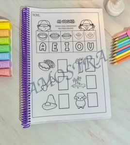 Amostra do material 14- Vogais fônicas