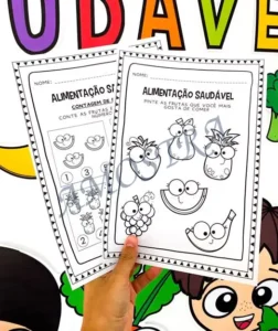 Amostra do material 15- Kit Alimentação Saudável