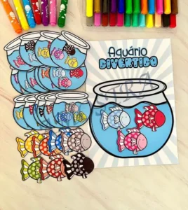 Amostra do material 16- Aquário Divertido