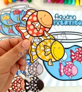 Amostra do material 16- Aquário Divertido