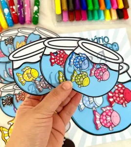 Amostra do material 16- Aquário Divertido