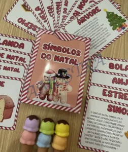 Amostra do material 16- Fichas de Leitura Natal