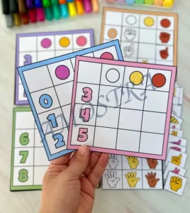 Amostra do material 16- Números e Cores