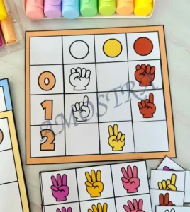 Amostra do material 16- Números e Cores