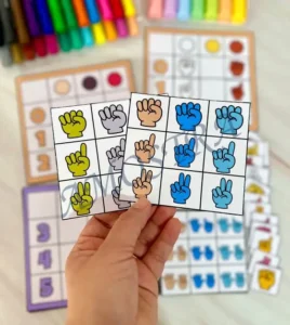 Amostra do material 16- Números e Cores