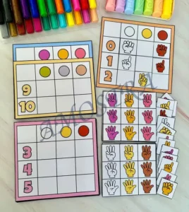 Amostra do material 16- Números e Cores