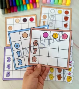 Amostra do material 16- Números e Cores
