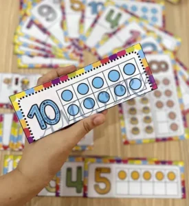 Amostra do material 16- Quebra-cabeça das quantidades