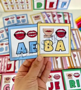 Amostra do material 17- Alfabeto das Boquinhas