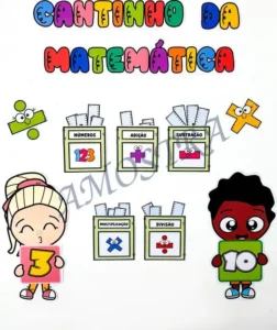 Amostra do material 17- Cantinho da Matemática