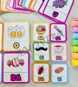 Amostra do material 17- Jogo da Memória das Sílabas