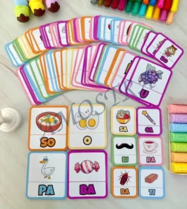 Amostra do material 17- Jogo da Memória das Sílabas