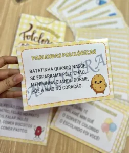 Amostra do material 17- Parlendas Folclóricas