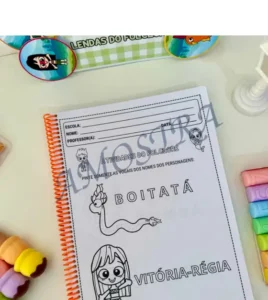 Amostra do material 18- Atividades e Luva Folclore