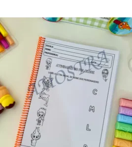 Amostra do material 18- Atividades e Luva Folclore