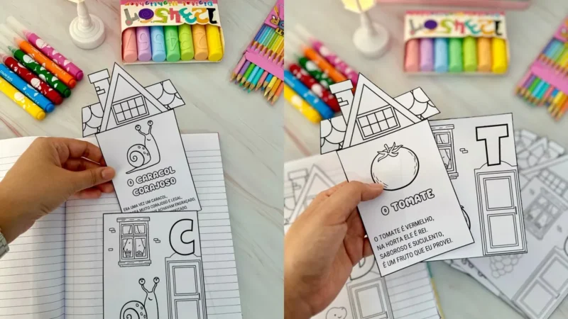 18 casinha do alfabeto capa