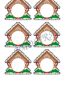 Amostra do material 18- Chaveiros de Natal