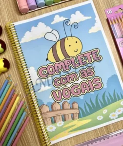 Amostra do material 18- Complete com as Vogais
