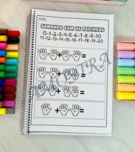 Amostra do material 18- Somando com os Dedinhos