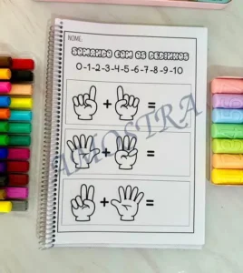 Amostra do material 18- Somando com os Dedinhos