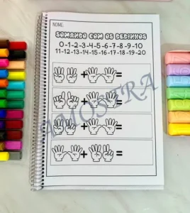 Amostra do material 18- Somando com os Dedinhos
