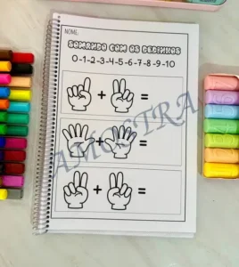 Amostra do material 18- Somando com os Dedinhos