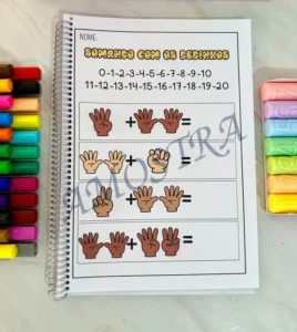 Amostra do material 18- Somando com os Dedinhos