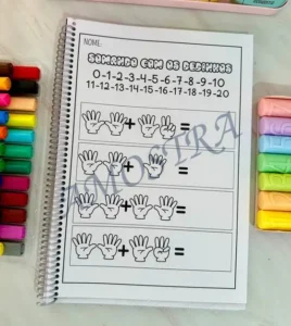 Amostra do material 18- Somando com os Dedinhos