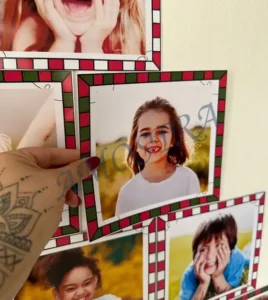Amostra do material 19- Árvore com fotos