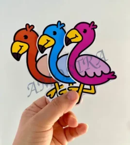 Amostra do material 19- Flamingo das Cores