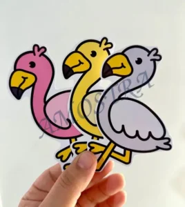 Amostra do material 19- Flamingo das Cores