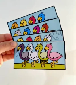 Amostra do material 19- Flamingo das Cores