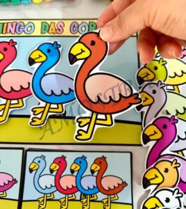 Amostra do material 19- Flamingo das Cores