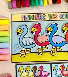 Amostra do material 19- Flamingo das Cores