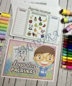Amostra do material 19- Jogo das Palavras