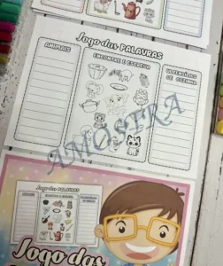 Amostra do material 19- Jogo das Palavras