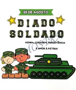 Amostra do material 19- Painel Dia do Soldado