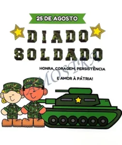 Amostra do material 19- Painel Dia do Soldado